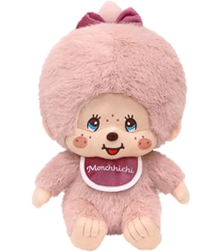 モンチッチ ハート ツインテール 女の子 ぬいぐるみ 公式限定