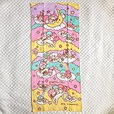 【 廃版 】かわいい♡　 サンリオ   リトルツインスターズ / キキ＆ララ  ( 虹＆ユニコーン )　フェイス タオル