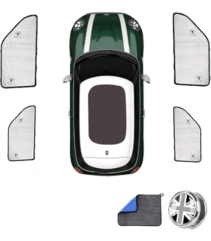 Amazon | カスタムフィット 車の窓用サンシェード MINI F56 紫外線と
