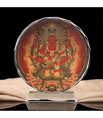 Amazon｜仏画 愛染明王像 彩色（愛染明王 仏像ー版画）＿仏像 アート