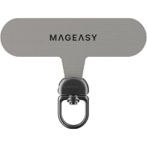 Amazon.co.jp: 【MagEasy】 ストラップホルダー 360度 回転 厚さ 0.5mm