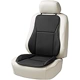 ボンフォーム(BONFORM) シートクッション スポーツホールド 軽/普通車 背もたれ付ダブル ストッパー付き 丸洗いOK 45x98cm ブラック 5742-07BK