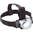 BUNDOK(バンドック) LED ヘッド ランプ 8灯 BD-285 生活防水 照射角度調整機能付 アウトドア ライト ブラック 普通