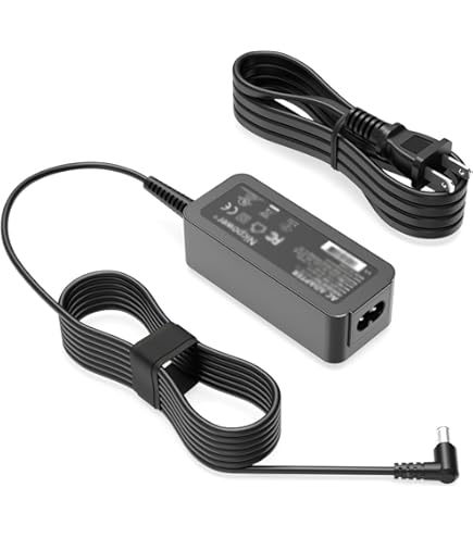 Amazon.co.jp: HKY 19V 2.1A HP モニター 電源ケーブル ACアダプター  