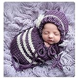 Fashion Newborn Baby Boy Girl Costume Photography Props Headdress Sleeping Bag by Hobees