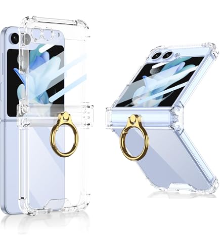 Amazon.co.jp: ZHIYIJIA Galaxy Z Flip 5 用 ケース クリア カバー