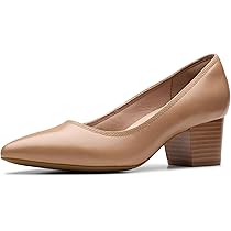 ＊美品!!  Clarks  ベージュパンプス＊ Amazon | [クラークス] パンプス エラニーホープ レディース