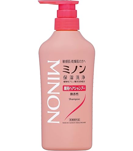 Amazon | ミノン全身シャンプー泡タイプ 本体ボトル 500mL ボディ