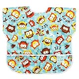 Bumkins Waterproof Junior Bib, Blue Owl by Bumkins [並行輸入品]