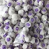 LuxBene(TM) 新しい到着50PCS /バッグPE発泡ローズ手作りDIYの結婚式ホームデコレーションマルチユース造花ヘッドE0