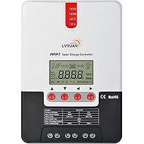 リョクエン ソーラーチャージコントローラー ML2430 LVYUAN（リョクエン）MPPT チャージコントローラー30A 12V/24V