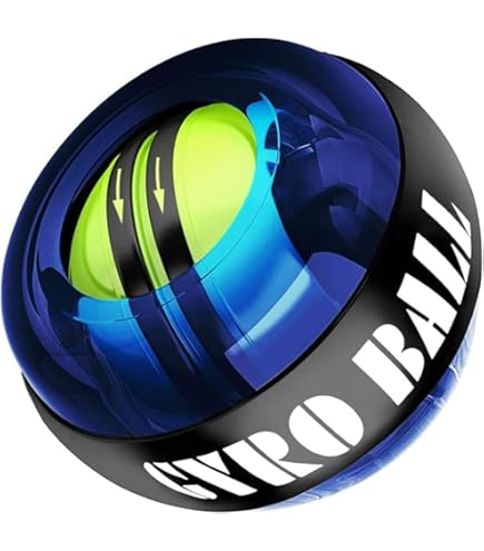 Amazon | Uciy パワーボール オートスタート機能 握力 ボール LED発光