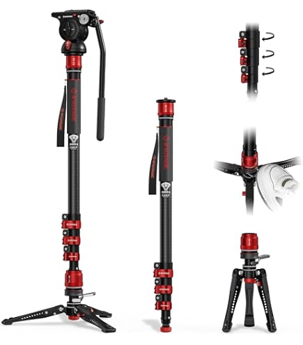 Amazon | IFOOTAGE Cobra 3 Strike 一脚、A150S-Ⅲアルミニウム