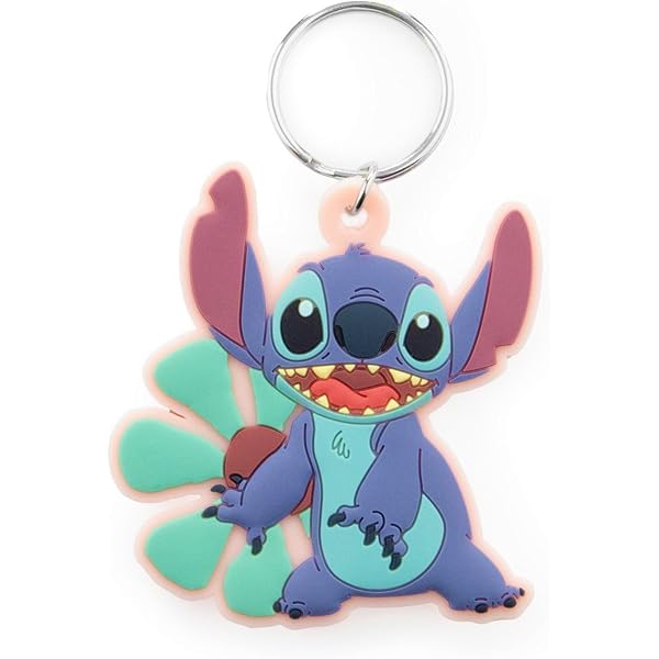 Amazon.co.jp: ディズニー リロ&スティッチ PVC キーリング