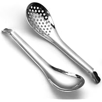 Amazon | AOOSY スプーン レンゲ 穴あき 食洗機対応 18-8ステンレス 穴