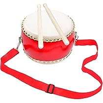 Amazon | 太鼓 小太鼓 たいこ 楽器 練習 本格楽器 牛革張り本格