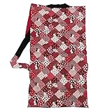 なぎそねこ 南木曽ねこ 婦人用 (赤四角ネコ)