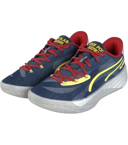 Puma All Pro バスケットシューズ 紫/黒/赤 プーマ（PUMA）バスケットシューズ バッシュ ALL PRO NITRO