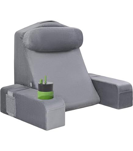 Amazon｜1 MIDDLE ONE 腰枕 背もたれクッションベッドの上 肘付き