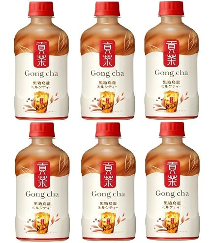 Amazon.co.jp: 【販路限定品】貢 茶 黒糖烏龍ミルクティー400ml