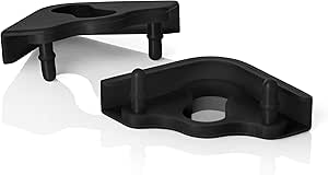 Noctua NA-SAVP6 chromax.black シリコン防振パッド Noctua製 200mm ファン対応 (16個入り, ブラック)