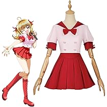 【ゆーゆー様リクエスト品】リーナベル　コスチューム　セーラータイプ赤&黒 51nlyK-HlkL.jpg