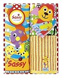 Sassy プリント・フェイス&ウォッシュセット3P アクアフレンズ&サニースマイル/SA1250【お風呂・プール】【ギフト】NZSA94101