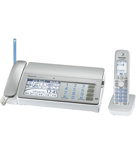 Amazon | パナソニック FAX おたっくす KX-PZ500DL-A [ネイビーブルー