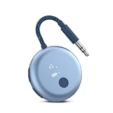 Avantree SoundJet R1 – 飛行機用 Bluetooth トランスミッター 25時間再生 2台同時接続 AirPods（Pro/Max）全モデル対応 aptX Adaptive 対応ワイヤレスオーディオ送信機 Qualcommチップ搭載 Boseなどのヘッドフォン対応 機内/旅行/ジムに最適