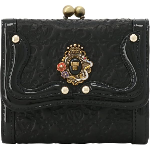 Amazon | ANNA SUI アナスイ チェイス 口金2つ折り財布 | 財布