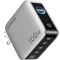 Amazon | UGREEN 100W PD 充電器 5ポート(USB-C×4/USB-A×1) 【タッチ