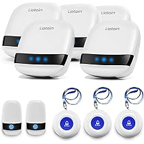 Amazon.co.jp: LIOTOIN 呼び出しベル ワイヤレス 介護 ナースコール