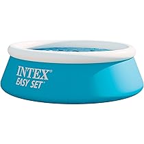 INTEX 丸形イージーセットプール INTEX 円形プール ブルー 183×51cm クリスマスプレゼント