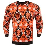 MLBチームCandy Cane繰り返しクルーネックsweater- Pick Your Favoriteチーム！