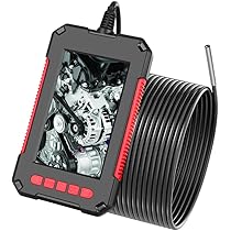 ファイバースコープ 1920P HD内視鏡カメラ 8個高輝度LEDライト内視鏡 ファイバースコープ 工業用 内視鏡 カメラ LEDライト 2.7インチ