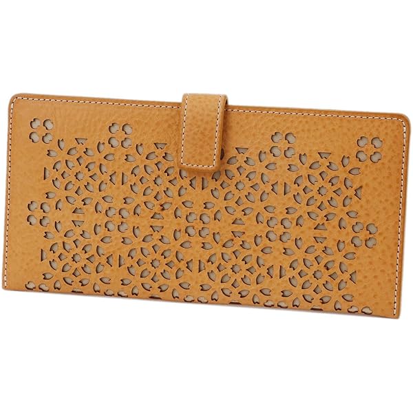 genten ゲンテン カットワーク ラウンド長財布 カットワーク ラウンド長財布｜商品一覧 | 革財布、バッグの