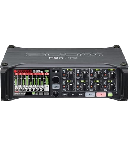 ZOOM ( ズーム ) / F6　6chフィールドレコーダー Amazon | ZOOM (ズーム) 6chフィールドレコーダー F6