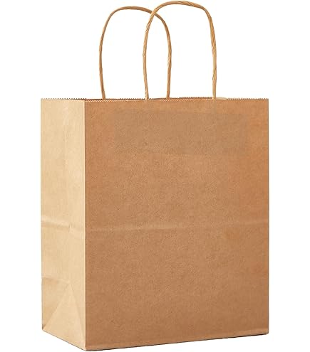 Amazon | RILIHII 【40枚セット】クラフトバッグ 紙袋 ギフトバッグ