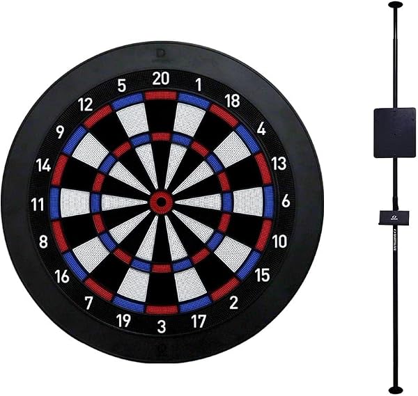 DARTSLIVE HOME ダーツライブホーム ポールスタンド ダーツセット ソフトボード 自宅 的 台 盤 スマホ連動 - 1
