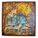 "Alice" Artwork on Canvas Made in the USA (10 by 8 Inches, Cat) [並行輸入品]