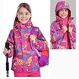 キッズ コート 秋冬 子供服 男女の子 アウタージャパン 子どもコート ロング丈 子どもコート キッズコート ガールズ ボーイズ　冬服 防寒 (120, ピンク)