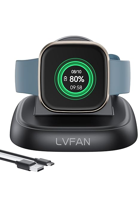 Amazon.co.jp: LVFAN Fitbit Sense 2用 充電器 Fitbit Versa 4 充電 