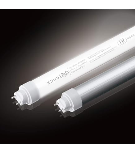 Amazon | エコリカ 直管形LEDランプ 工事専用 標準タイプ 13.5W 40形 