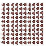 Fityle 100枚　サンディングシート　6穴　三角　180＋240グリット　ディスク　サンドペーパー　 研磨材　