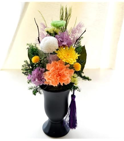 プリザーブドフラワー仏花 プリザーブドフラワー 仏花 芍薬 PSYH-0237 | 永咲花