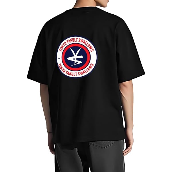 Amazon.co.jp: メンズ Tシャツ 東京ヤクルトスワローズ つば九郎 半袖
