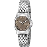 [グッチ] Watch ジータイムレス G-Timeless ブラウン 文字盤 ステンレススチール サファイアガラス クォーツ スイス 時計 腕時計 ブランド YA126503 レディース [並行輸入品]
