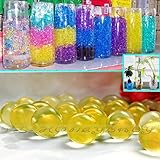 クリスタルボール　水でぷよぷよ　ジェリーボール　マジック　ガーデニング/水耕栽培/培養土類　イエロー