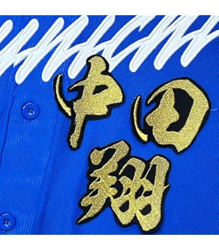 美品 中日ドラゴンズ ファンクラブ限定 刺繍ワッペン貼り付けユニホーム中田翔 6 美品 中日ドラゴンズ ファンクラブ限定 刺繍ワッペン貼り付け