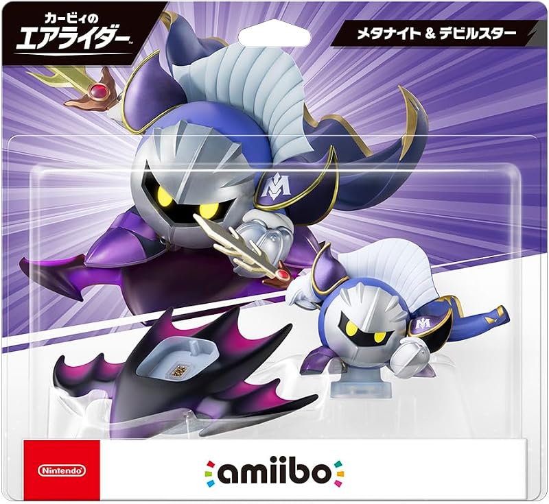 amiibo メタナイト&デビルスター(カービィのエアライダーシリーズ)